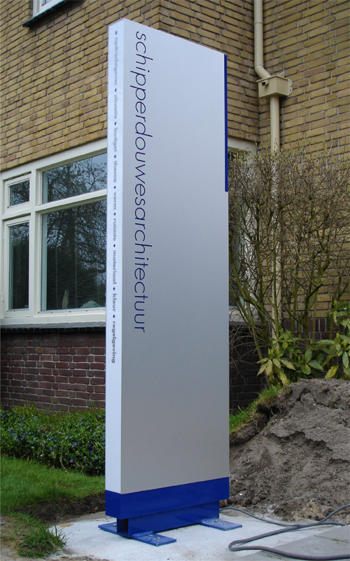 Reclamezuil Schippers